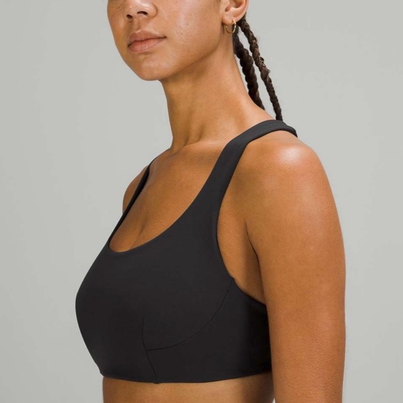 Lululemon Wunder Train Sports Bra, Medium Support, Black, Sz 6, C/D Cup W2CY3S - Picture 5 of 10
